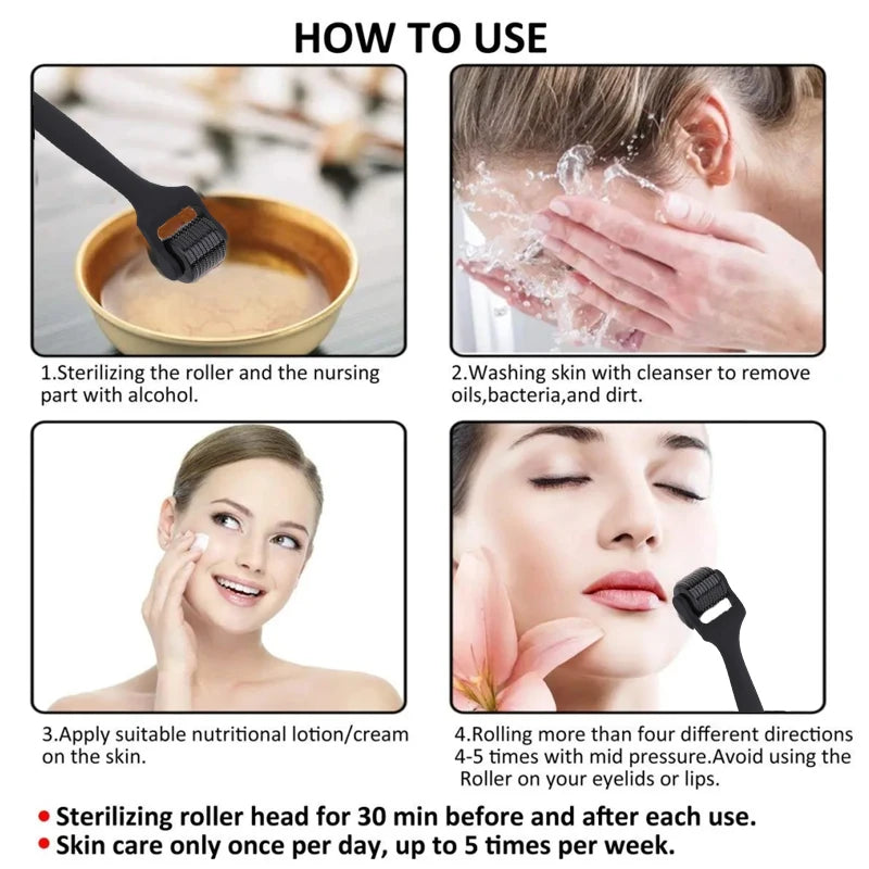 540 Needle Derma Roller for Face