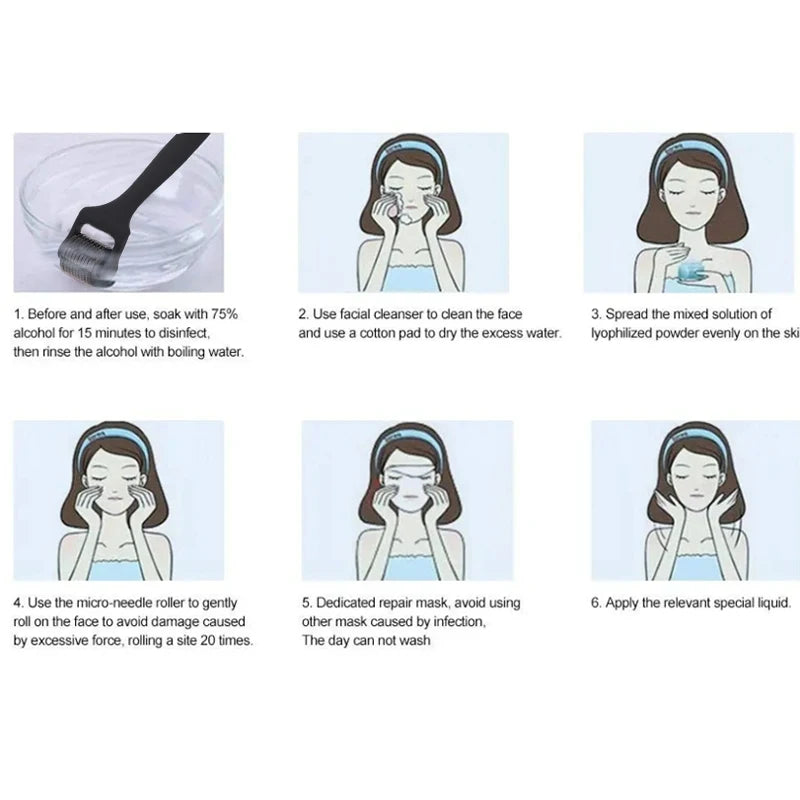 540 Needle Derma Roller for Face