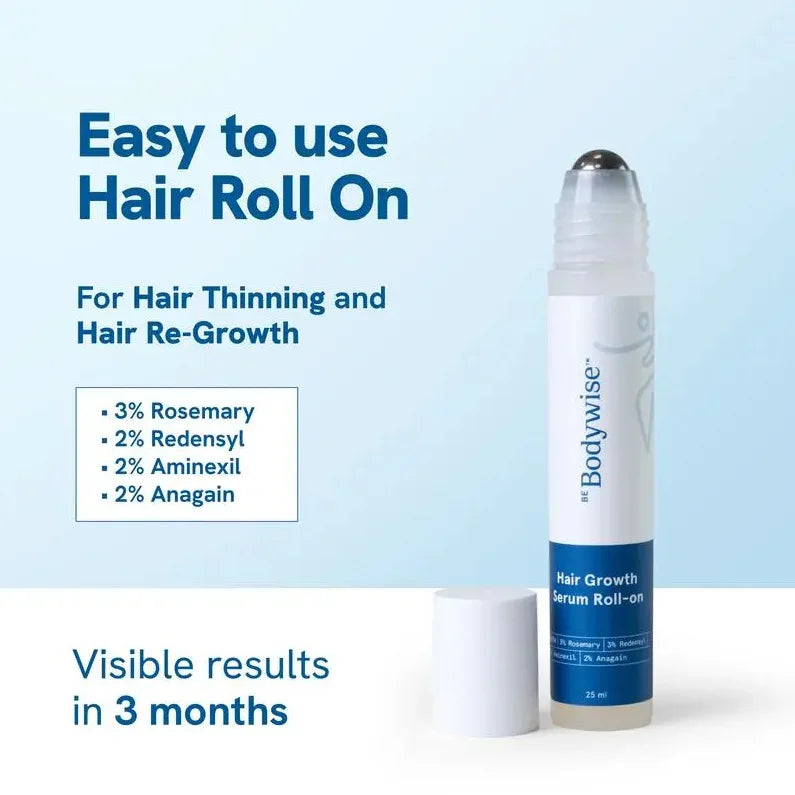 Rosemary Hair Growth Serum - Rolling Ball Applicator