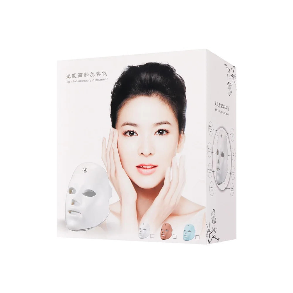 7-Color LED Facial Rejuvenation Mask