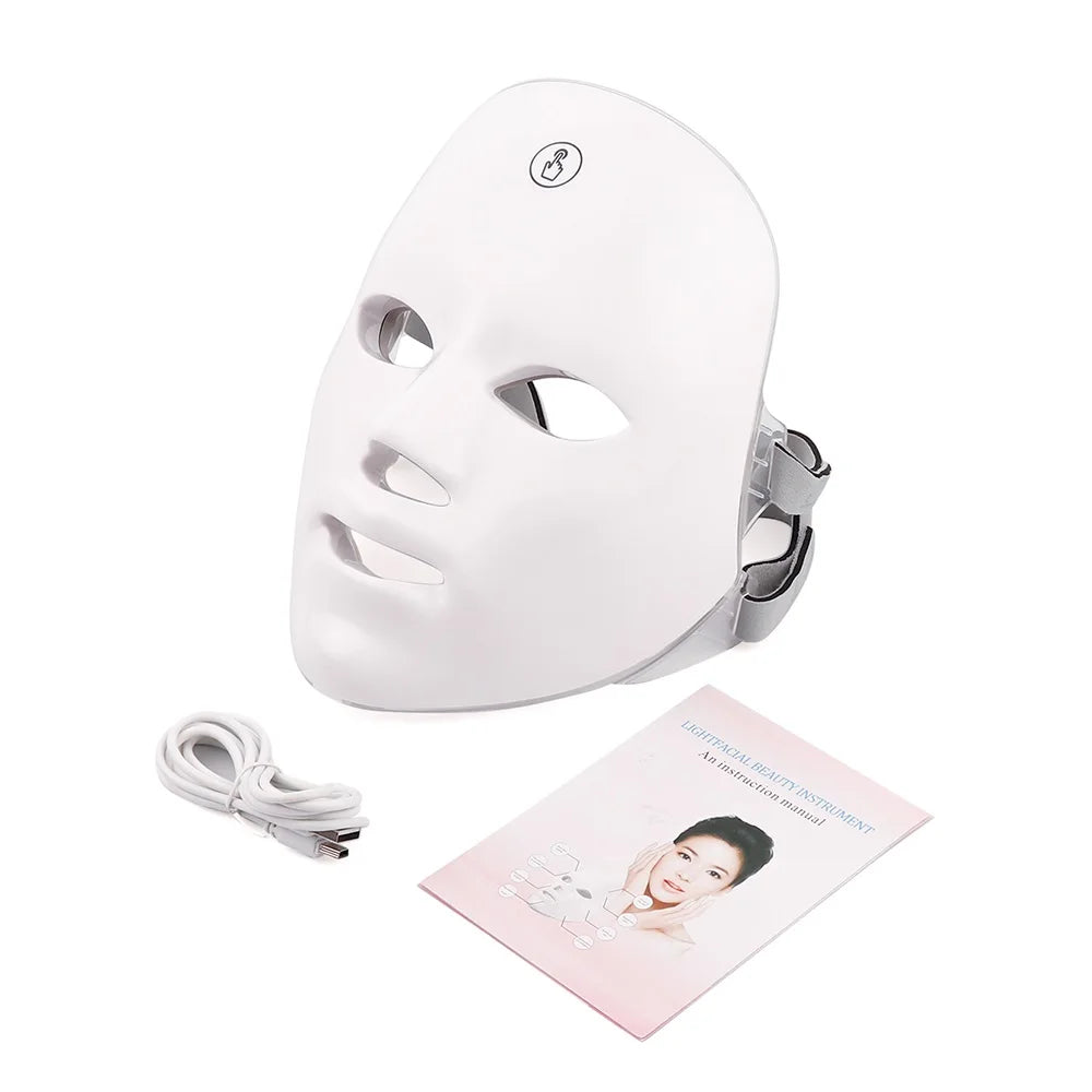 7-Color LED Facial Rejuvenation Mask