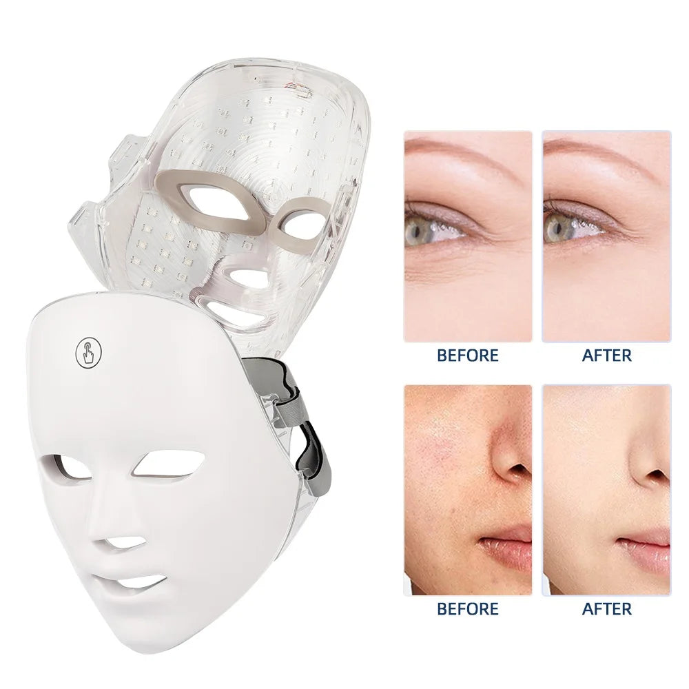 7-Color LED Facial Rejuvenation Mask